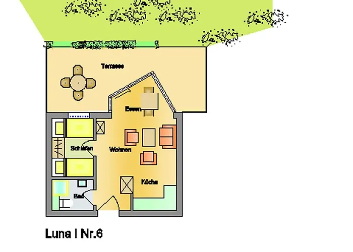아파트 Luna-wohnung-6 *